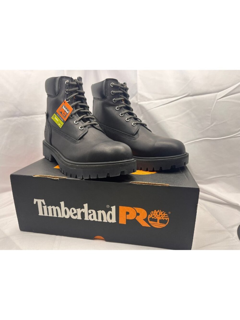 Timberland PRO A1W52 Work Boots Mens 10 Wide Steel Toe Waterproof Black NWT